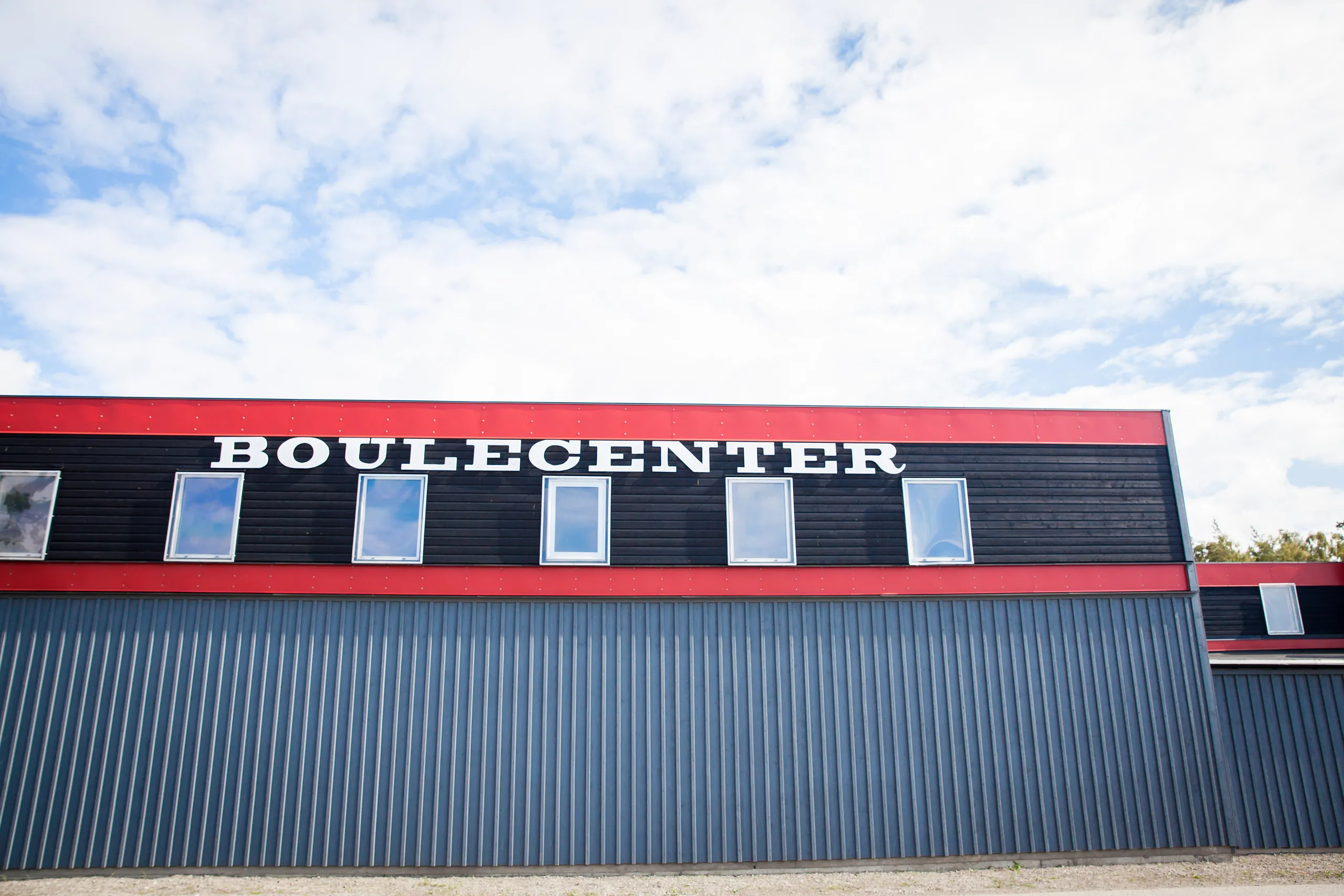 Framsidan till Falkenbergs Boulecenter