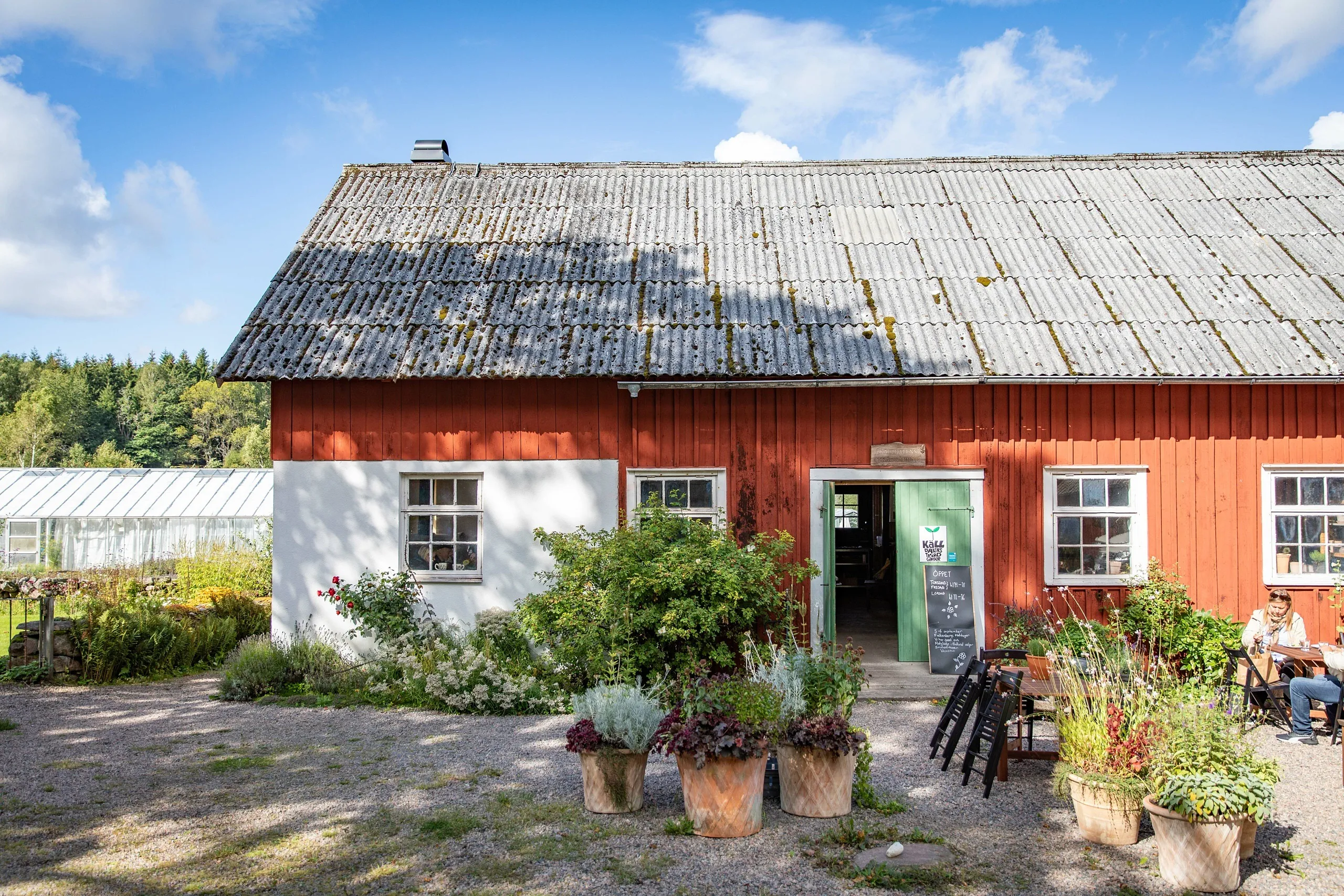 Lada med gårdsbutik.