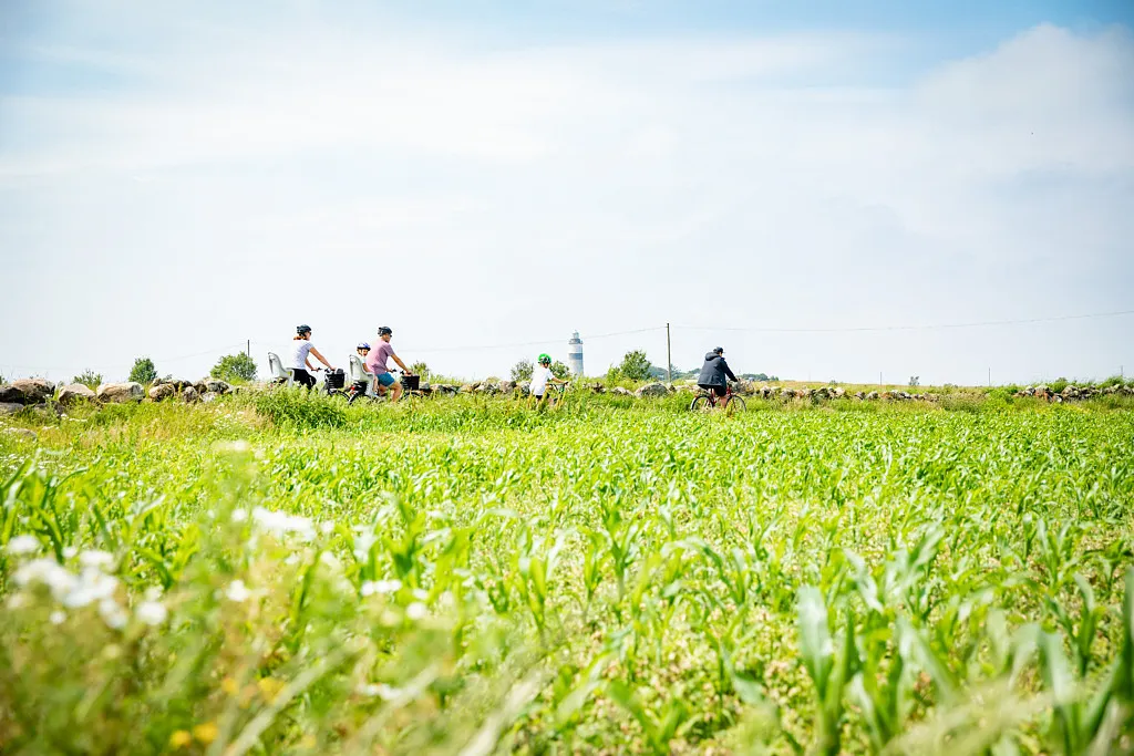 Radfahren auf dem Fyrleden