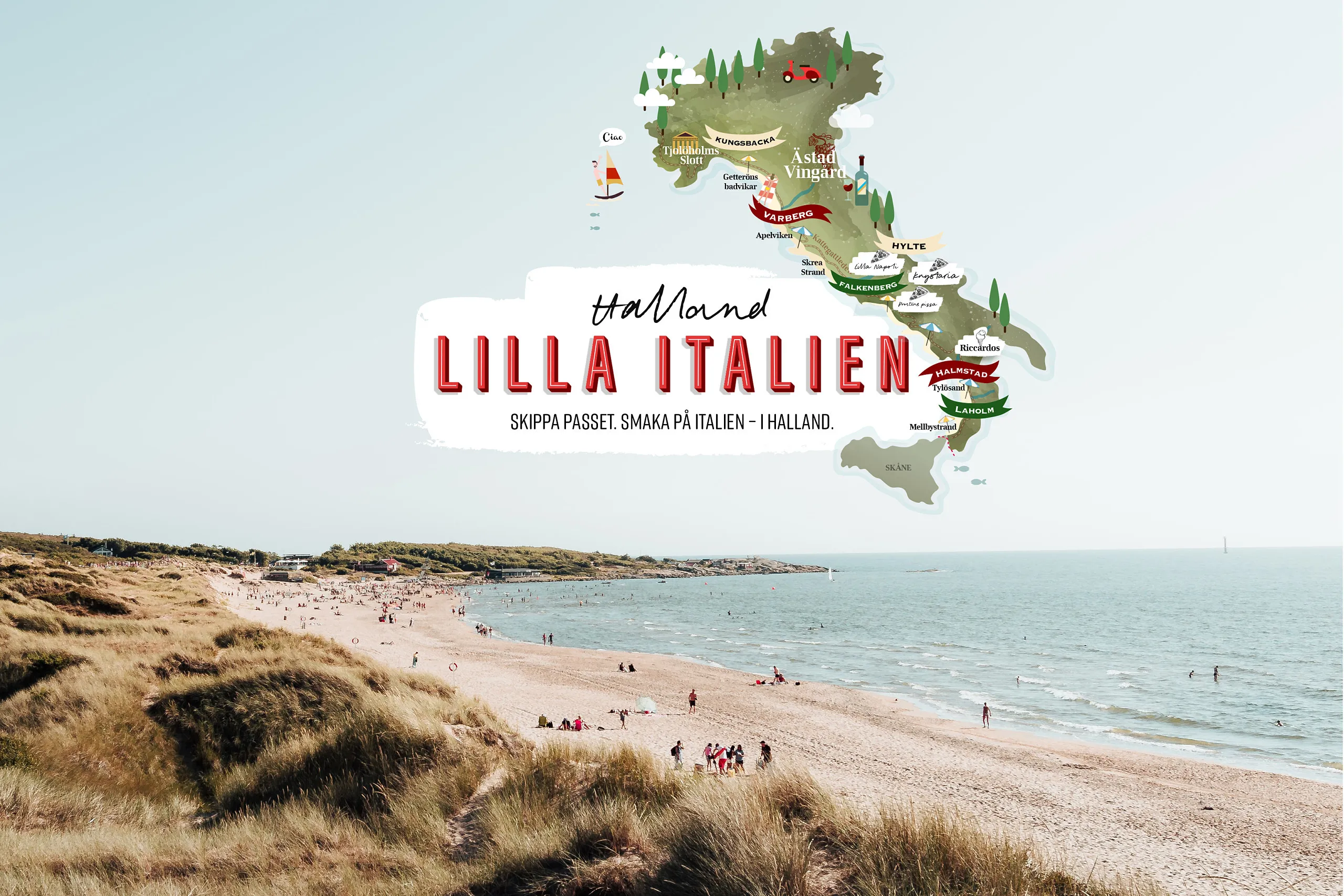 Lilla italien logotyp