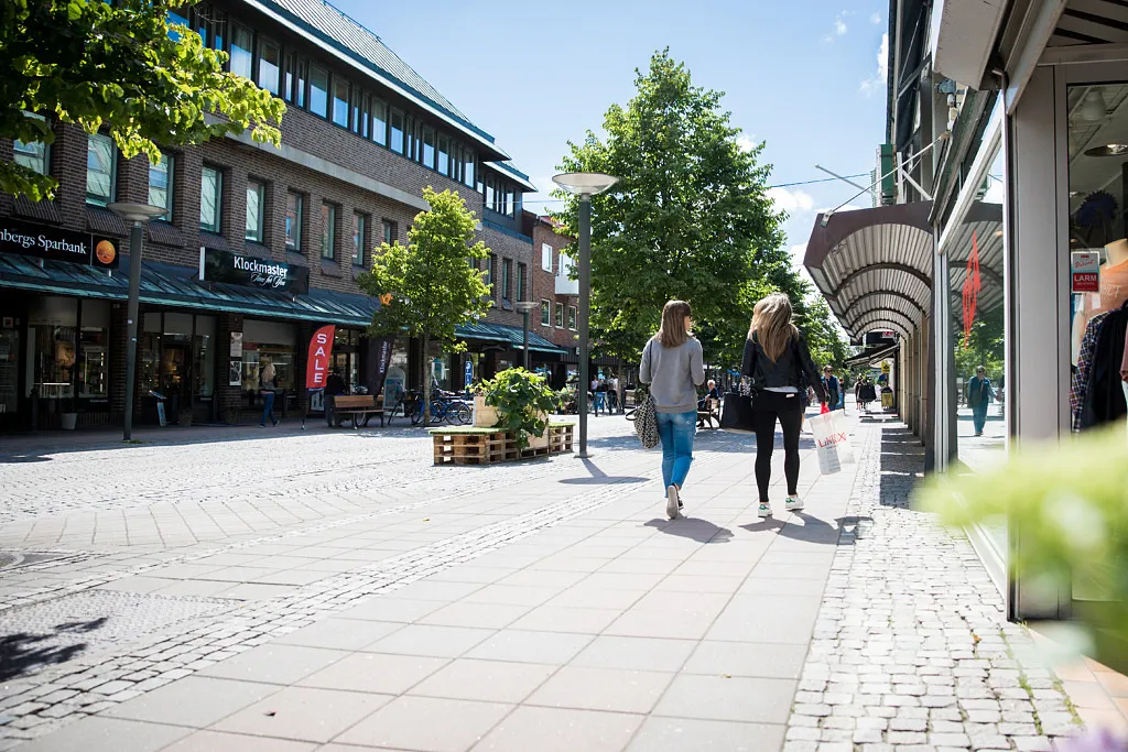 Shopping in Falkenberg