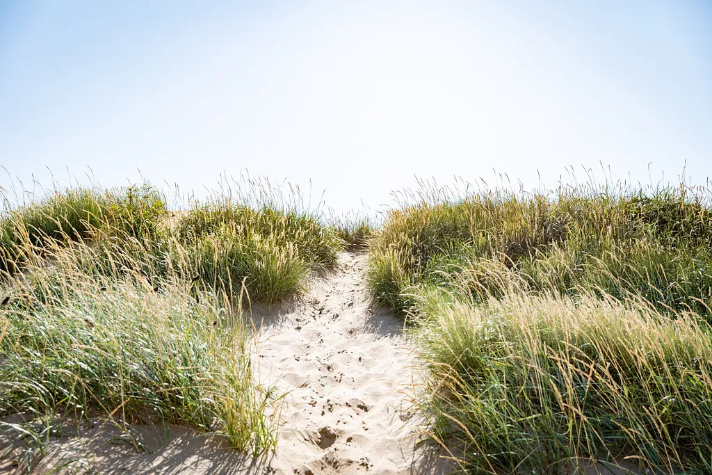 stig genom strandvass