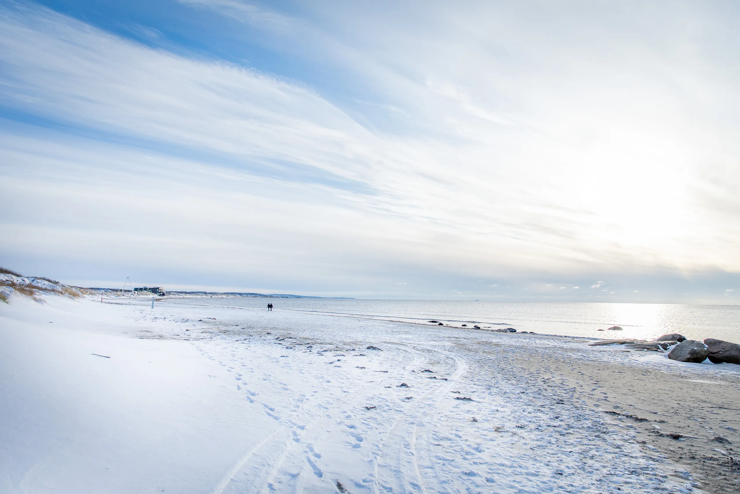 skrea strand i vinter