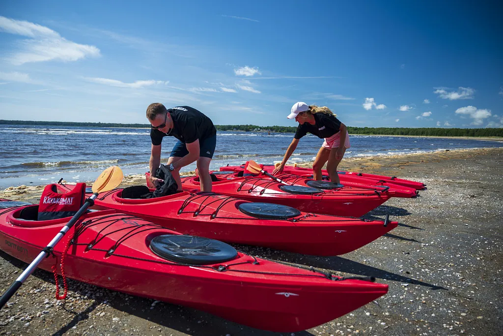 Kayakomat Skrea strand