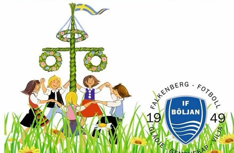 grafiskt material för midsommar med if böljan