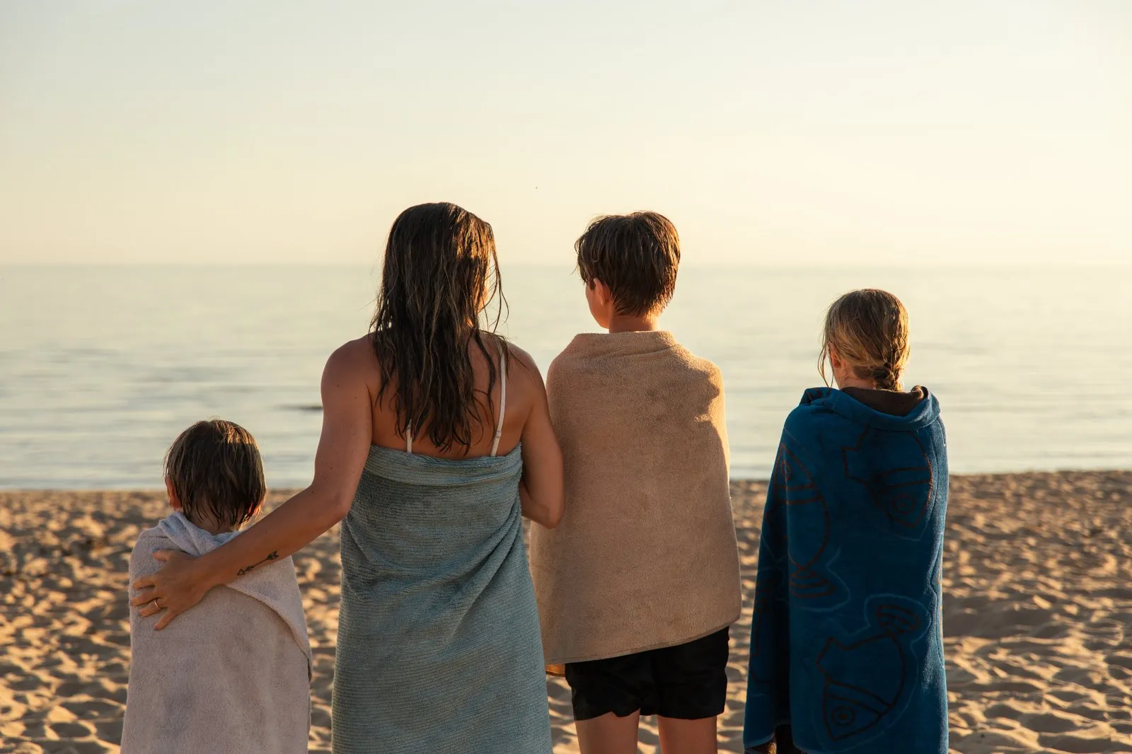 efter bad på skrea strand