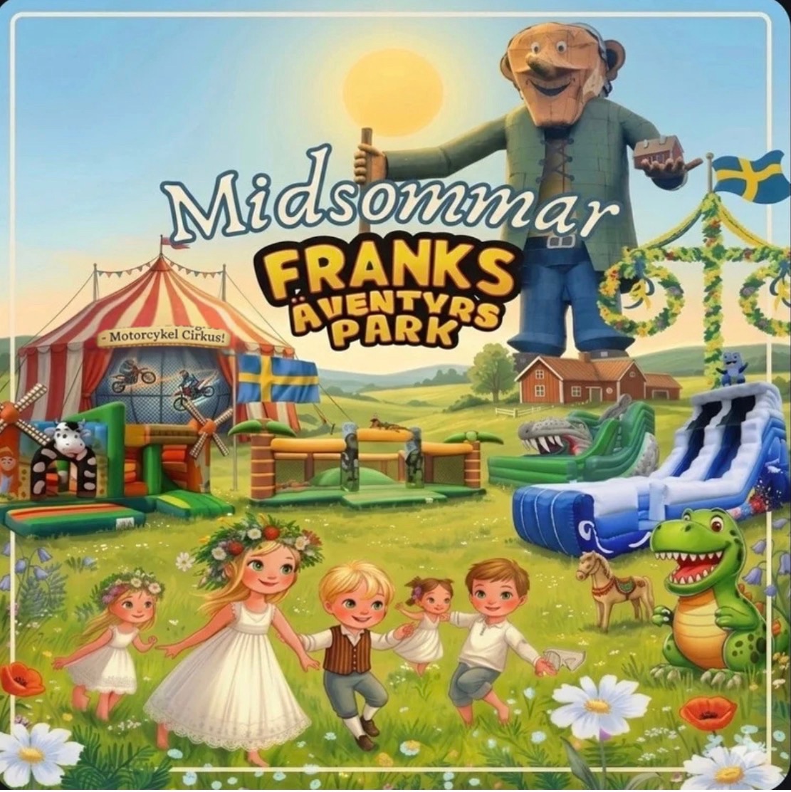 franks äventyrspark midsommar
