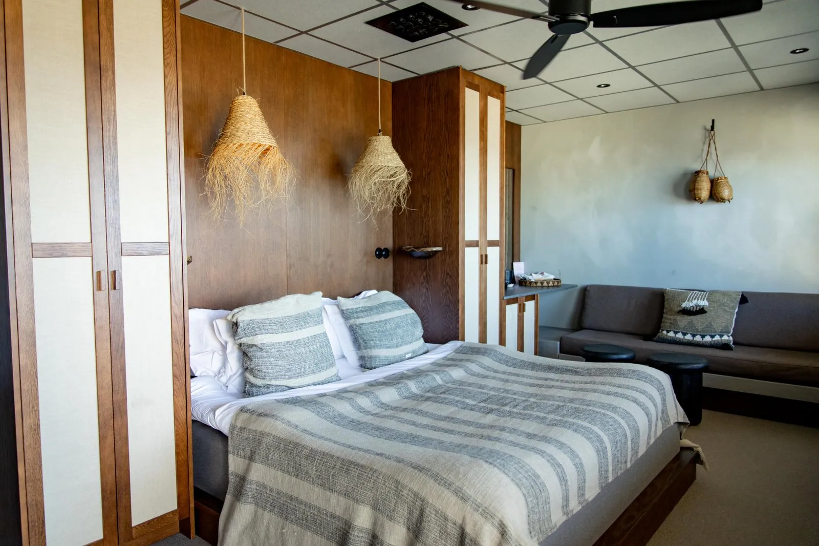 Dubbelrum på Ocean Hotel.