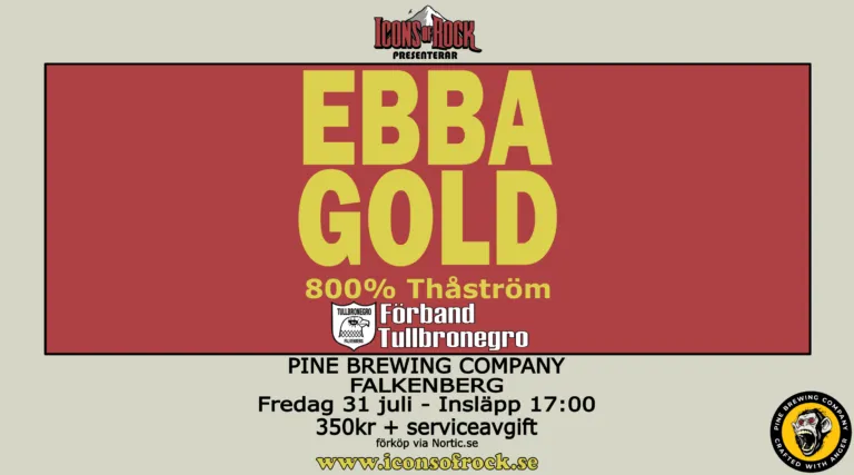 EBBA GOLD + Tullbronegro