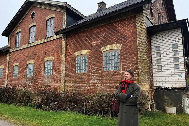 Åsa Dybwad Norman – textilkonstnär på besök i Halland