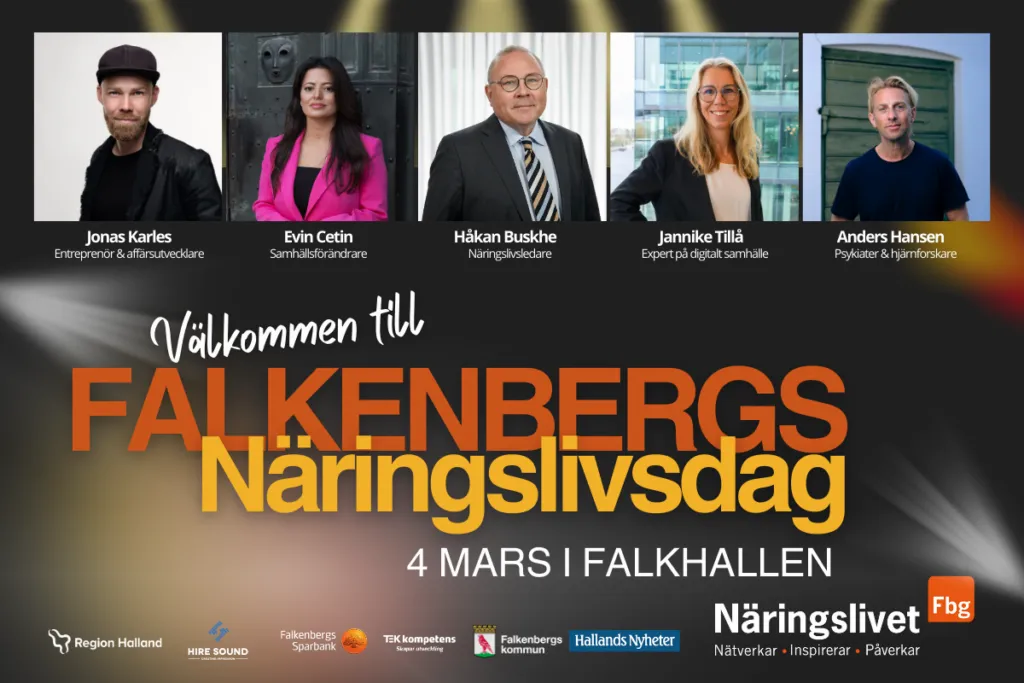 Falkenbergs Näringslivsdag 2026 – Mod att skapa förändring