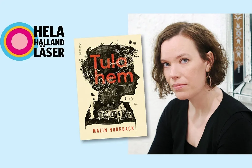 Bokfika med författarbesök