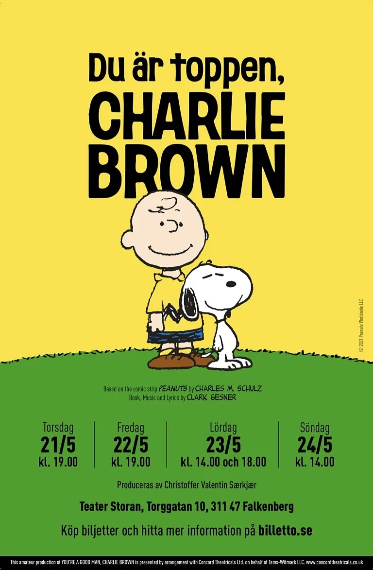 Du är toppen, Charlie Brown