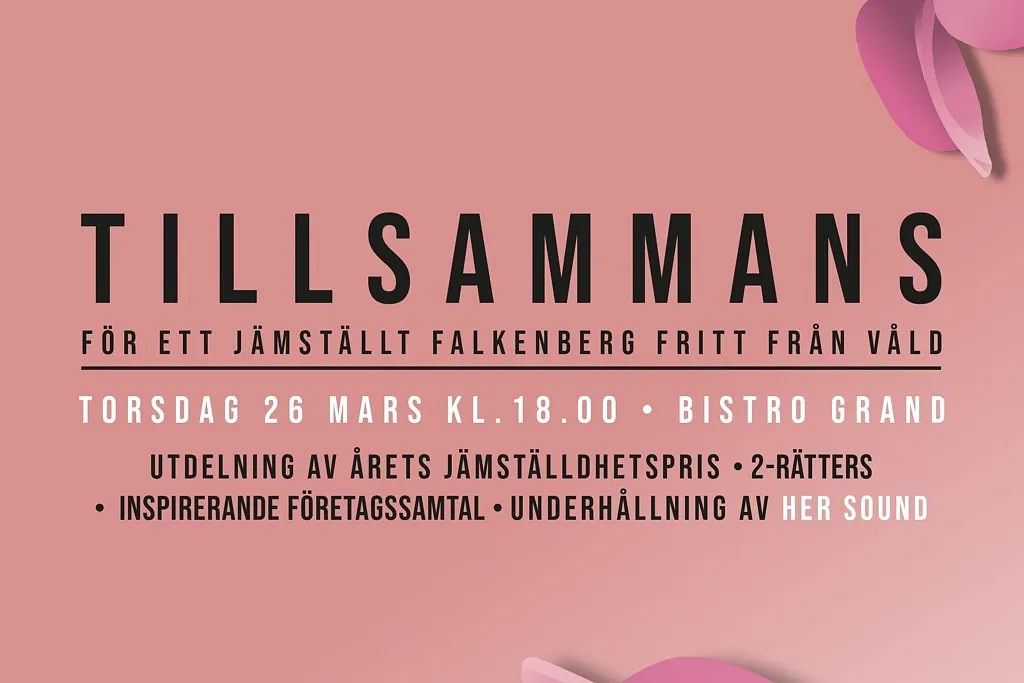Tillsammans för ett jämställt Falkenberg fritt från våld