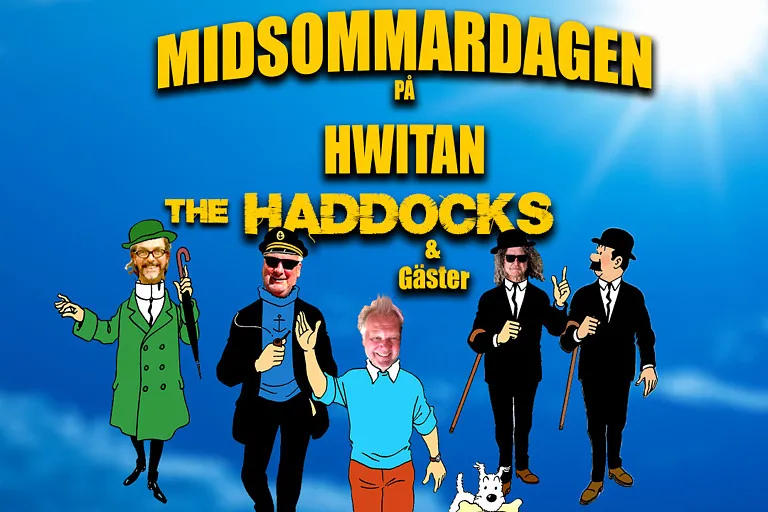 Midsommardagen på Hwitan – The Haddocks med gäster