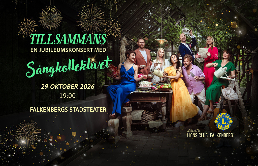 Lions jubileumskonsert med Sångkollektivet