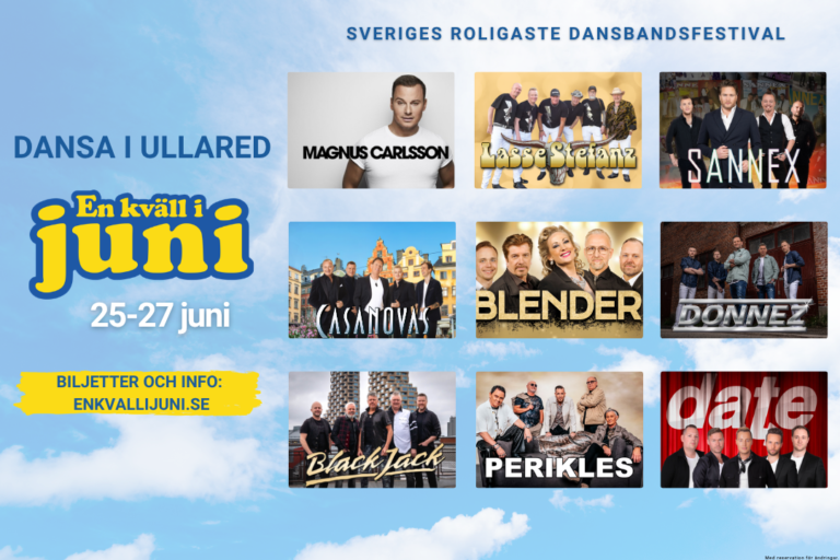 EN KVÄLL I JUNI 2026 – Dansa i Ullared