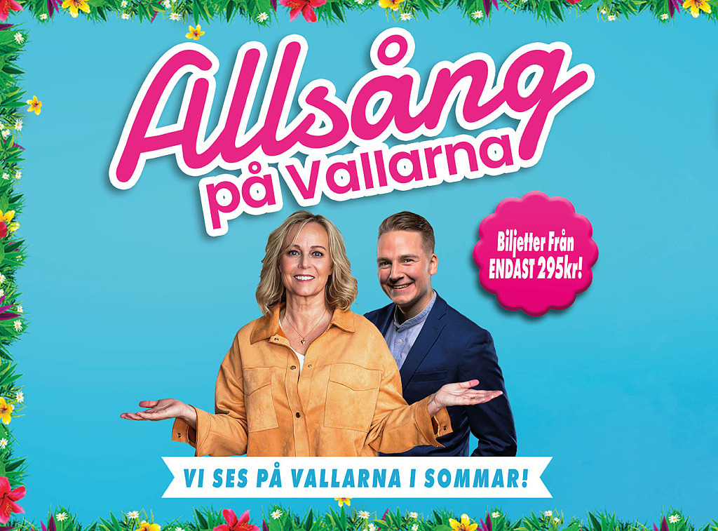Allsång på vallarna 2026 – Sarah Dawn Finer & Magnus Johansson