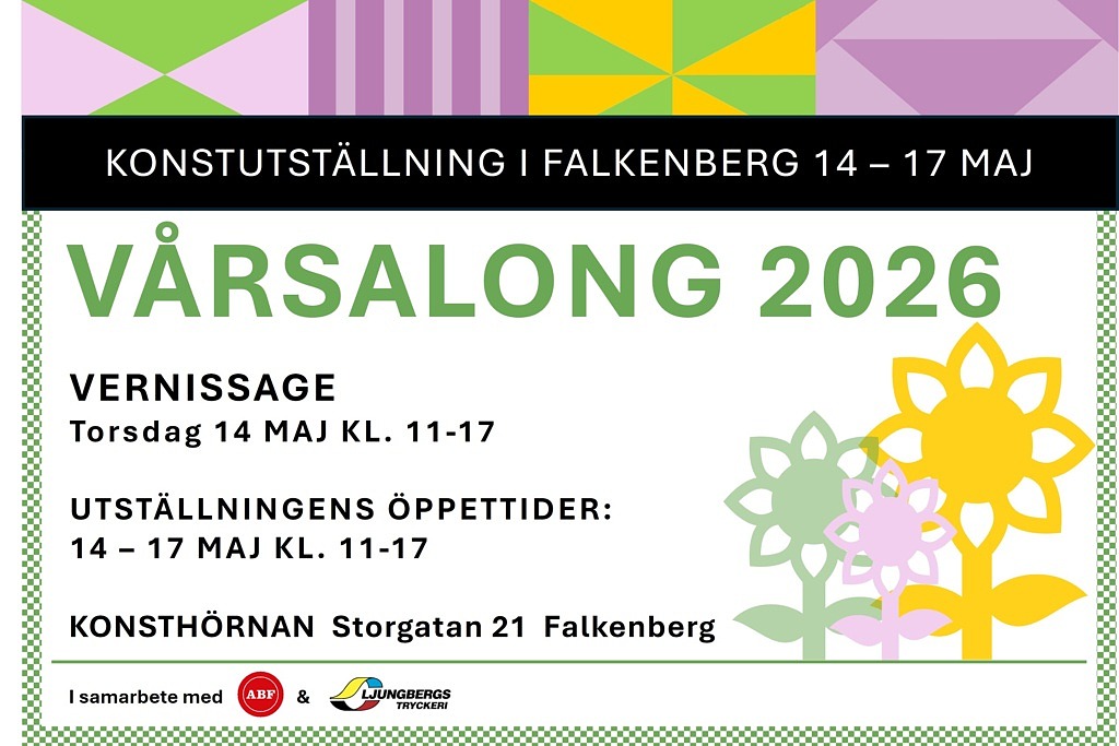 Vårsalong 2026 på Konsthörnan