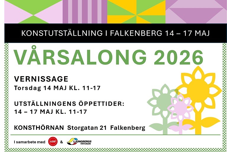 Vårsalong 2026 på Konsthörnan