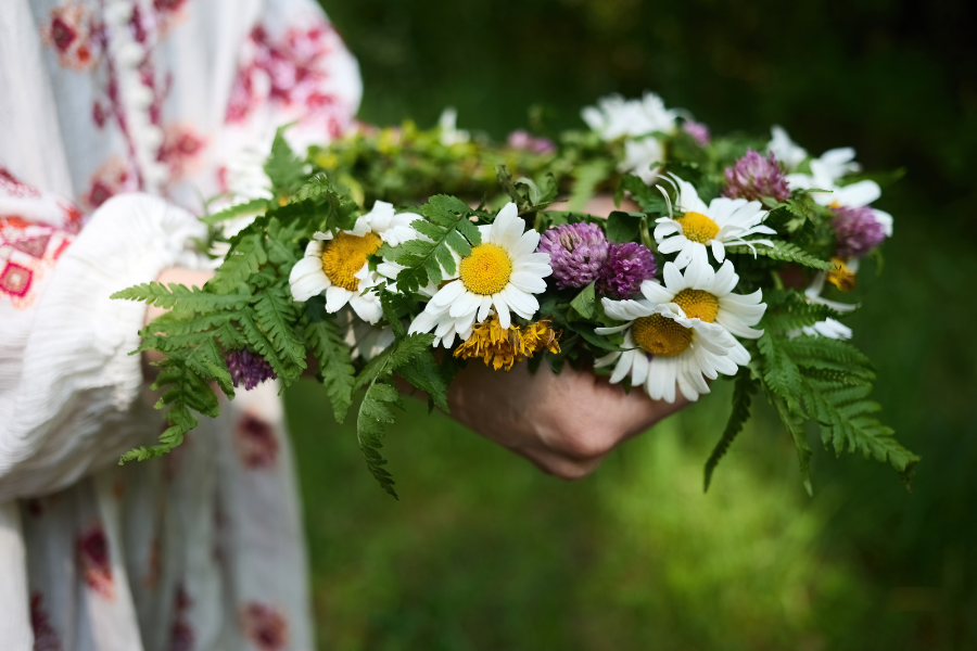 Midsommar på Äppelgården