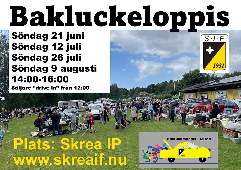 Bakluckeloppis – Skrea IP
