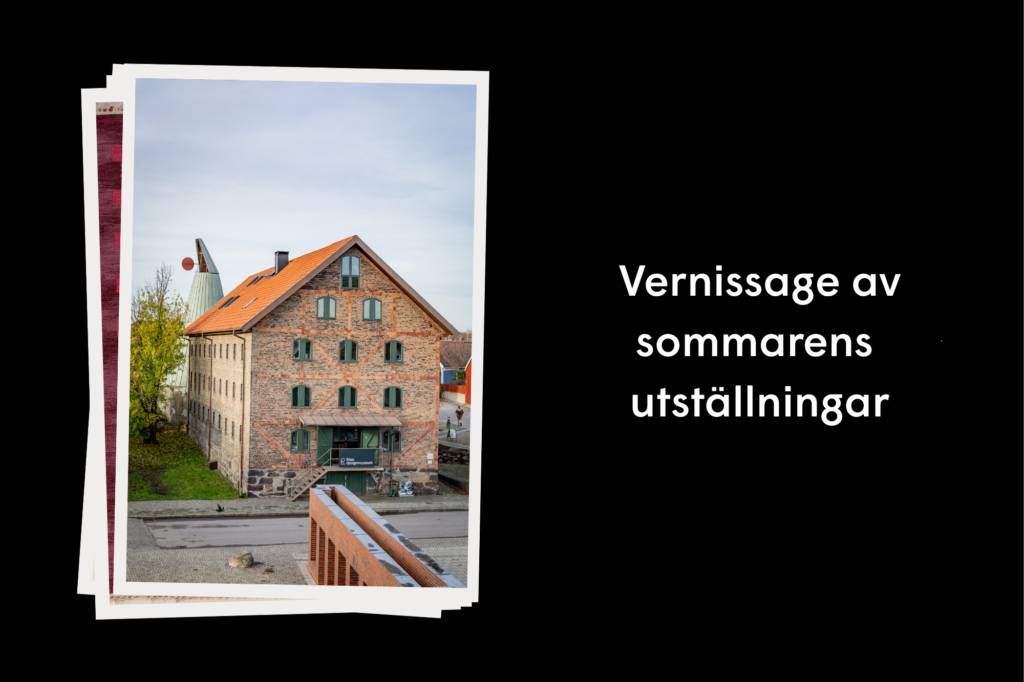 Vernissage av sommarens utställningar på Rian