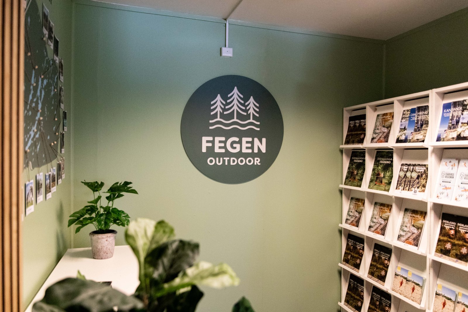 interiör hos fegens turistinformation