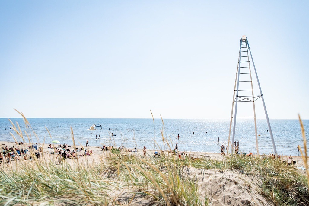 Ulf Rollof, Horisonten och sen då offentlig konst skrea strand