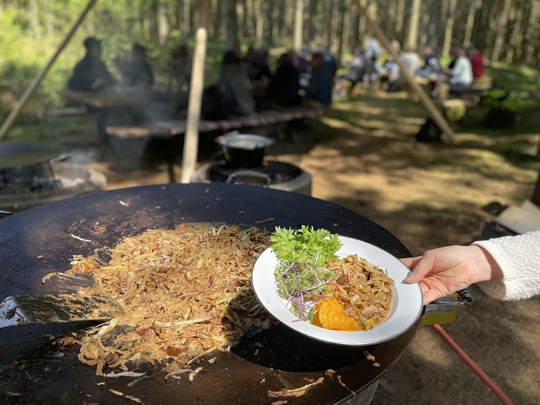 Matvandring med Matglädje i Halland