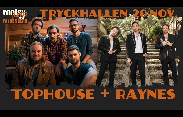Tophouse (US) support: Raynes (US/UK)