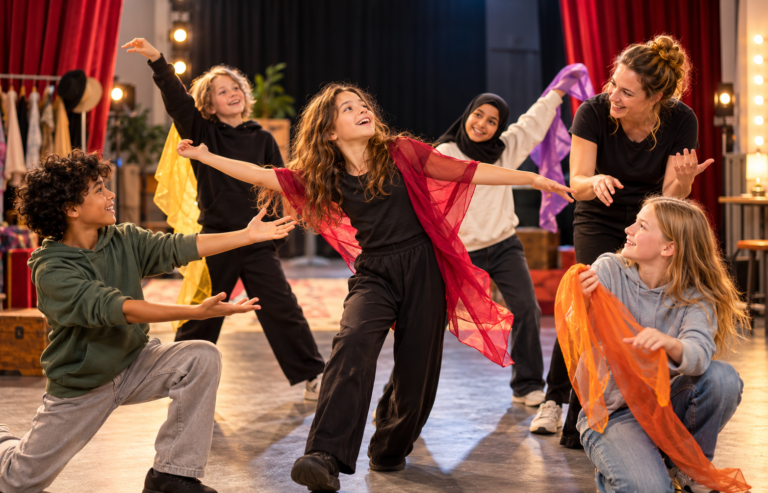 Scenen är din – teater och rörelse på höstlovet