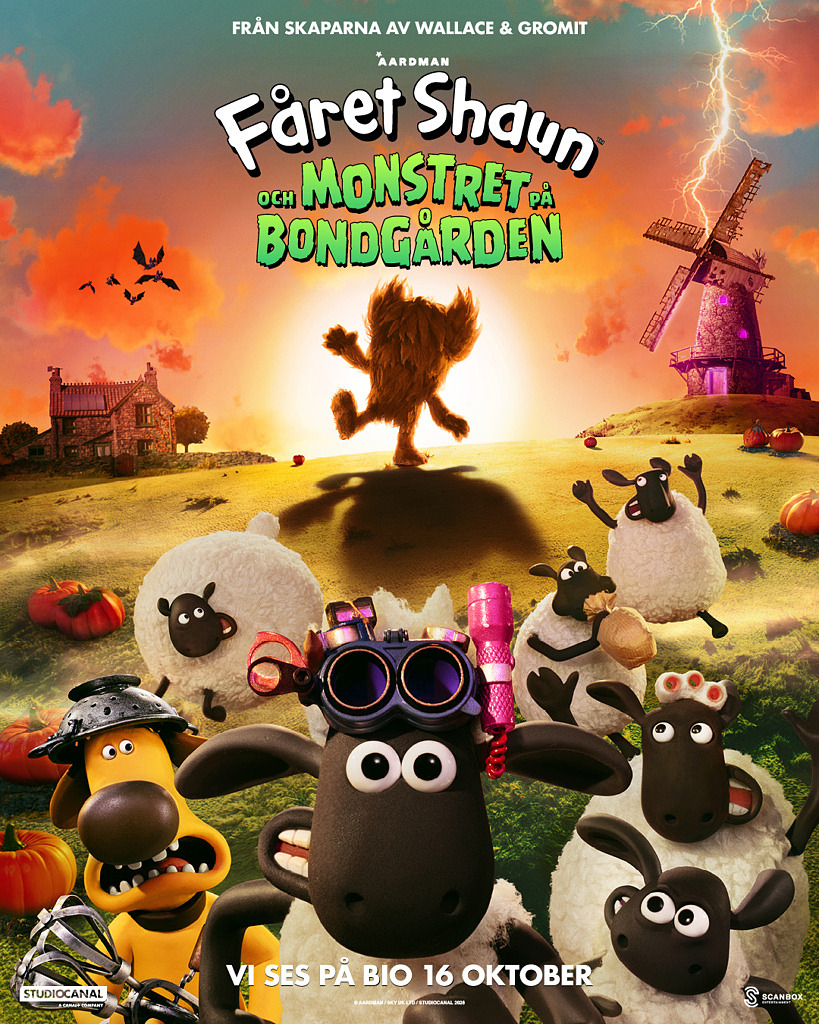 Fåret Shaun och monstret på bondgården