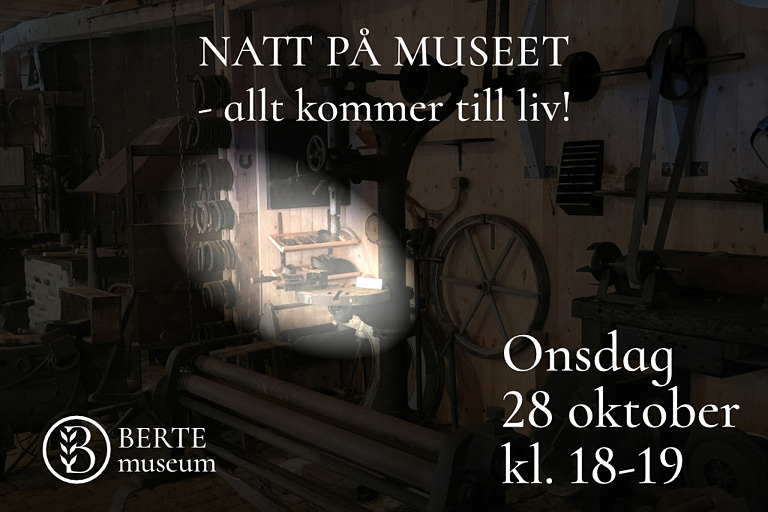 Spökrunda på Berte museum