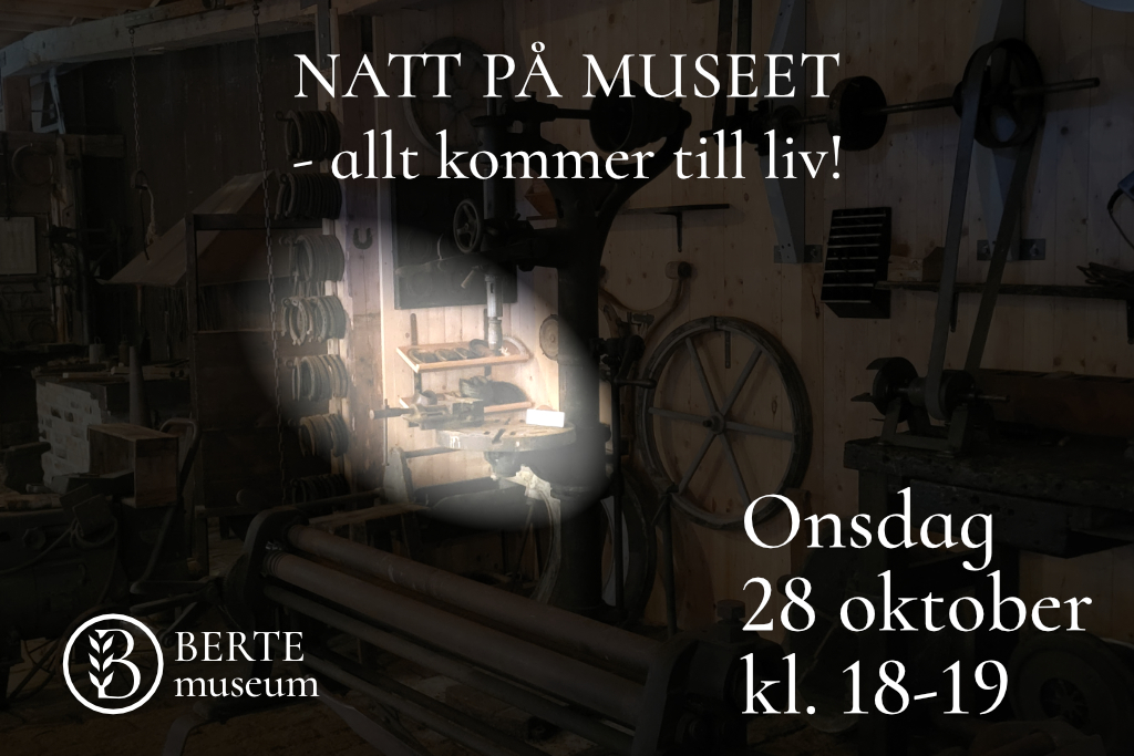 Spökrunda på Berte museum