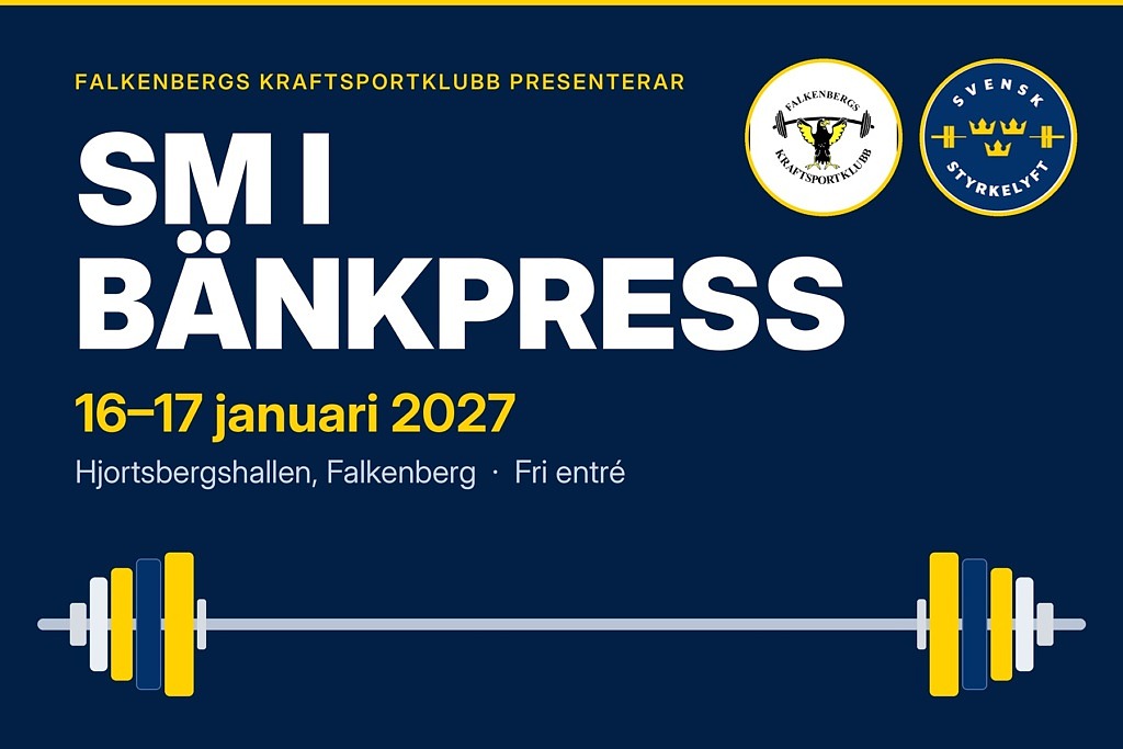 SM i bänkpress 2027